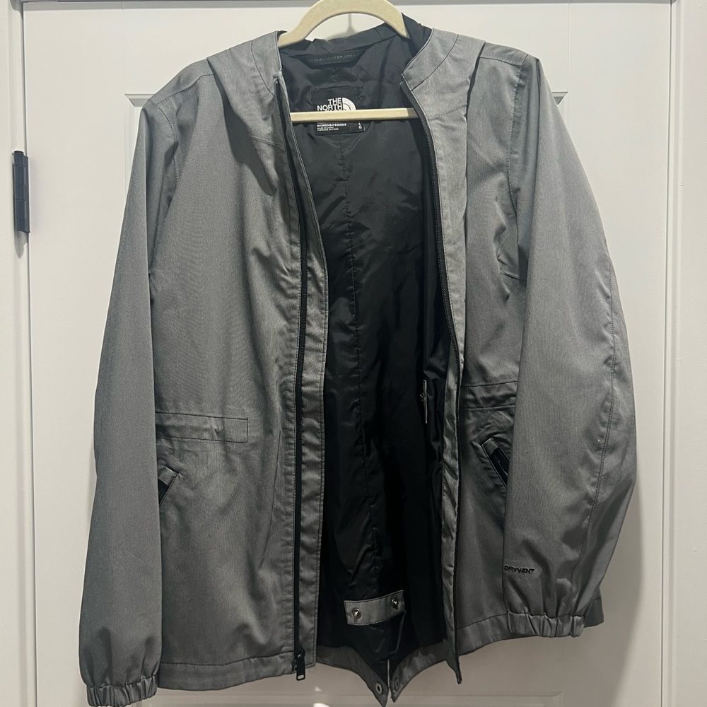 The North Face Gray Windbreaker Jacket